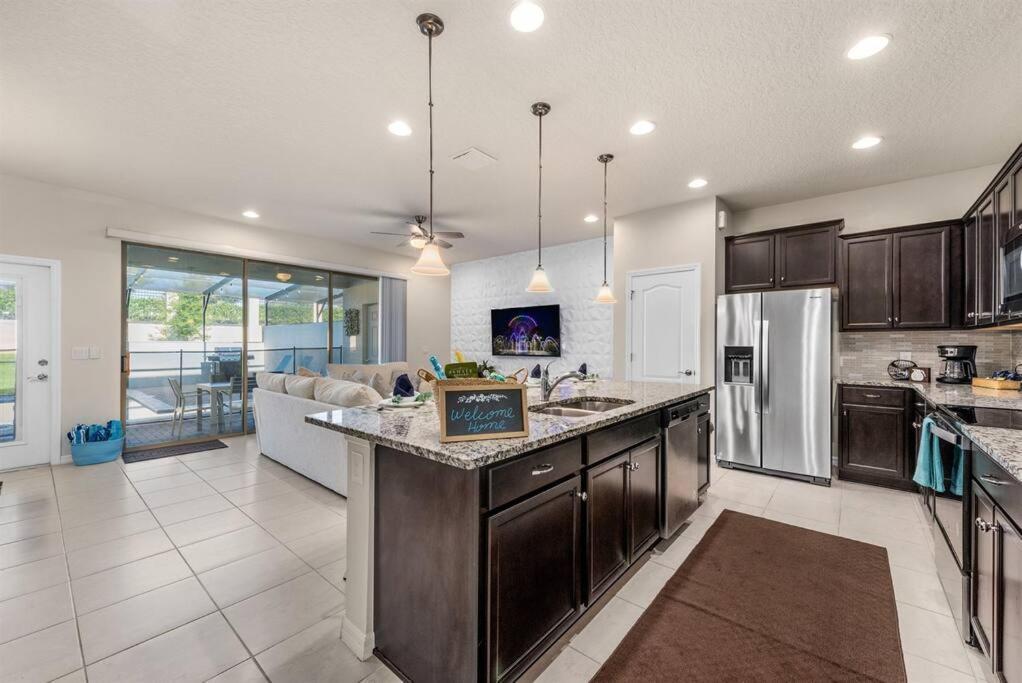 Amazing 5 Bedrooms Home With Pool/Bbq Near Disney Kissimmee Eksteriør bilde