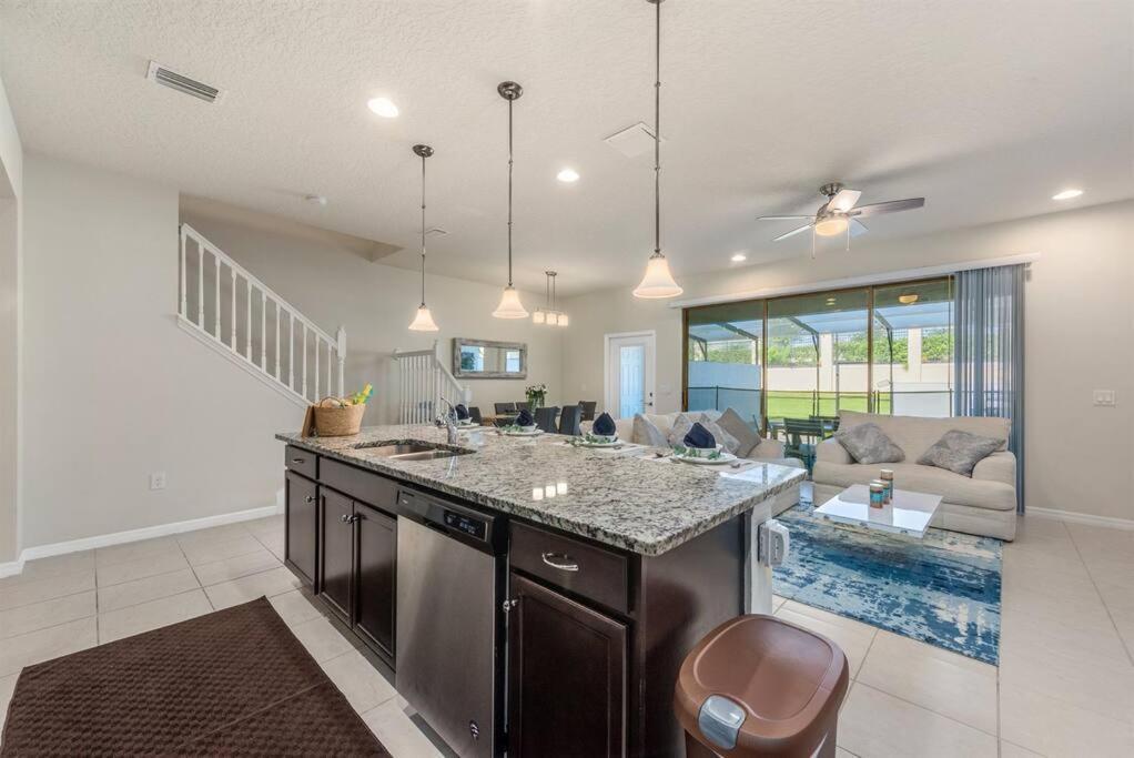 Amazing 5 Bedrooms Home With Pool/Bbq Near Disney Kissimmee Eksteriør bilde