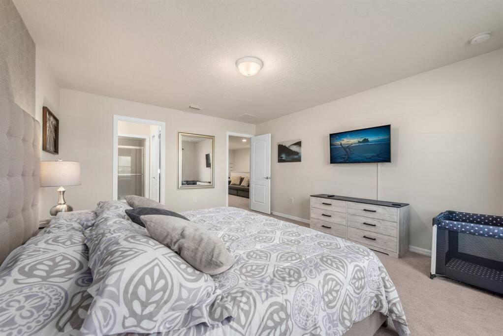 Amazing 5 Bedrooms Home With Pool/Bbq Near Disney Kissimmee Eksteriør bilde