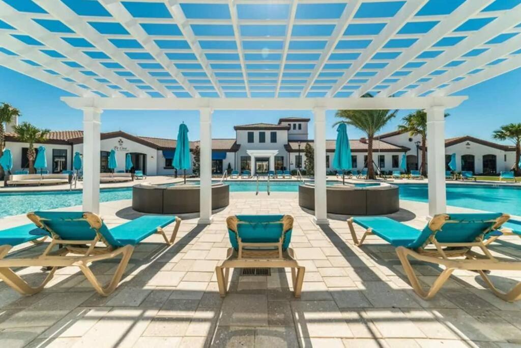 Amazing 5 Bedrooms Home With Pool/Bbq Near Disney Kissimmee Eksteriør bilde