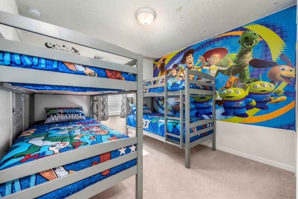 Amazing 5 Bedrooms Home With Pool/Bbq Near Disney Kissimmee Eksteriør bilde
